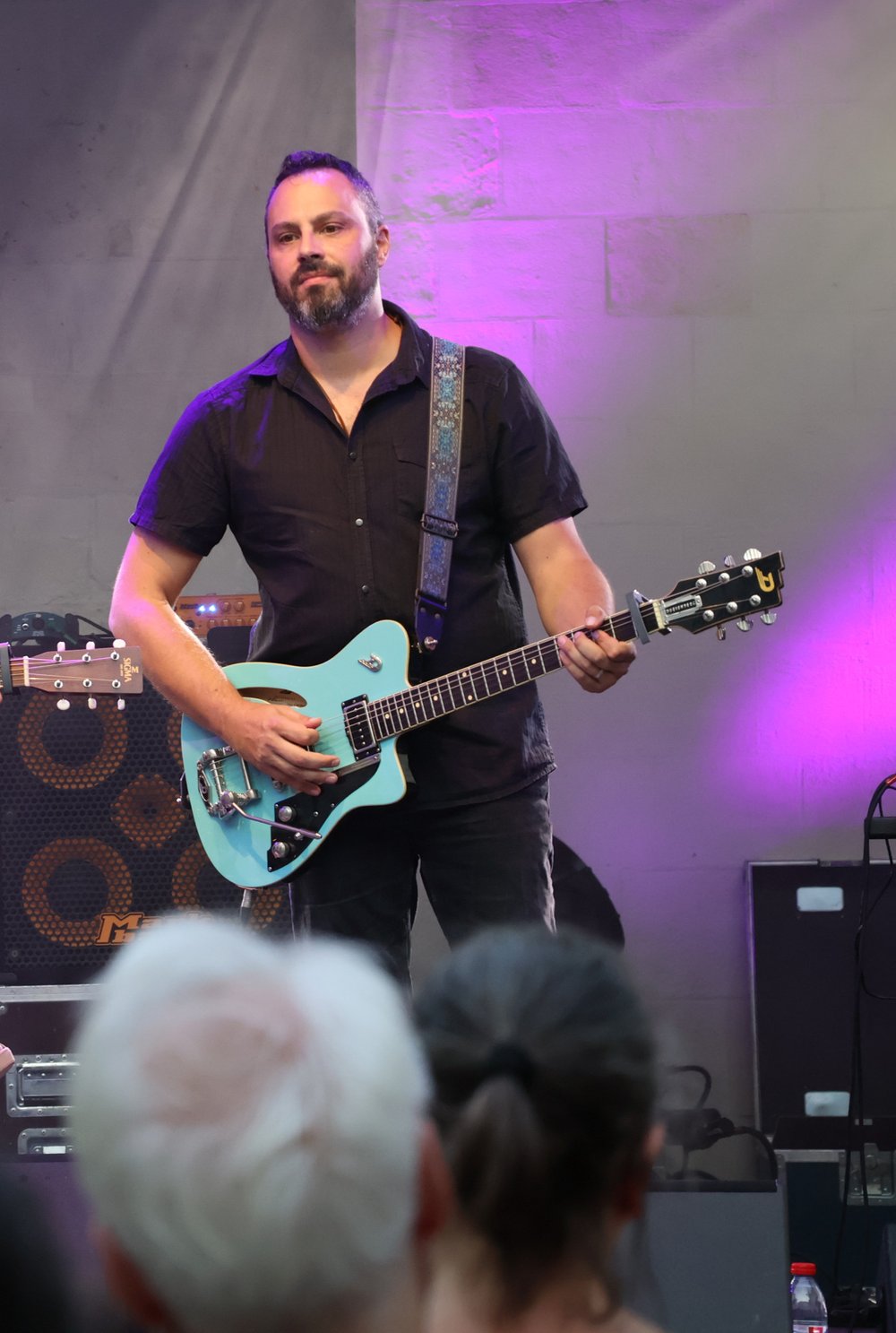 Jean-Christophe Vignon en concert à la guitare électrique