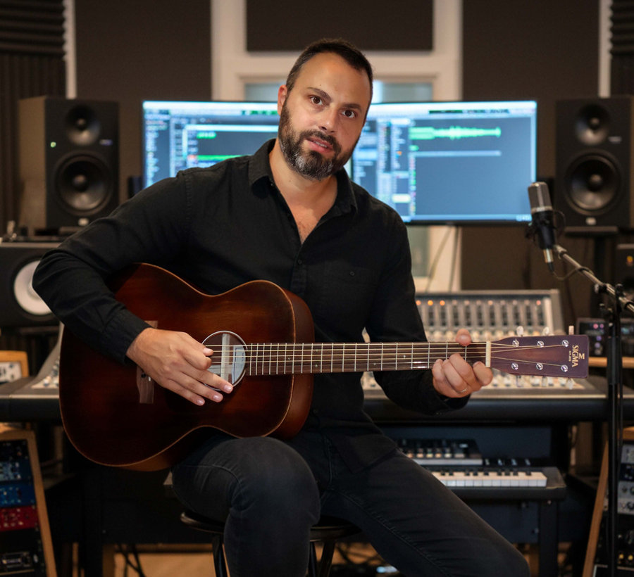 Jean-Christophe Vignon, professeur de guitare à Amiens et Longueau